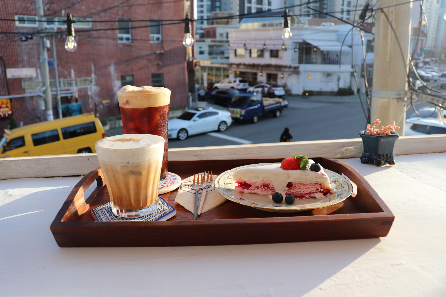 haeundae, haeridan road, makoto, makoto coffee, busan
